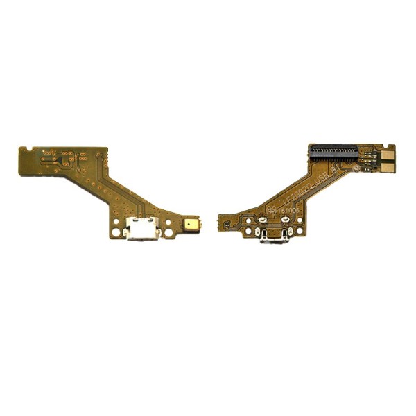 Нижняя плата LF7002Q_USB_B1 с разъёмом зарядки и микрофоном для планшета Lenovo Tab 3 Plus TB-7703X