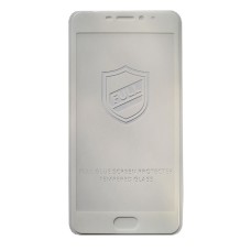 Meizu M5 Note (M621C, M621H) белое защитное стекло 3D Full Glue