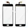 Meizu M5S (M612H) сенсор (тачскрин) черный