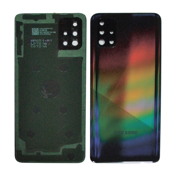 Samsung Galaxy A51 SM-A515 задняя крышка корпуса Prism Crush Black 