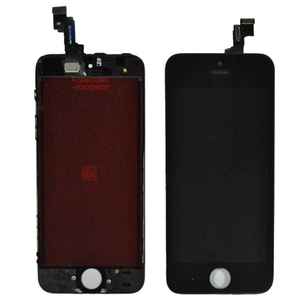 iPhone 5S дисплей (екран) та сенсор (тачскрін) чорний Tianma  iPhone 5S дисплей (екран) та сенсор (тачскрін) чорний Tianma