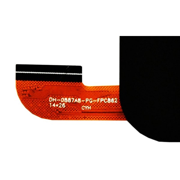DH-0887A8-PG-FPC862 сенсор (тачскрин) черный 