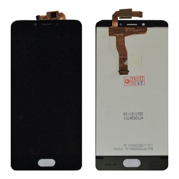 Meizu M5C (M710H) дисплей (екран) та сенсор (тачскрін) чорний 