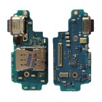 Samsung Galaxy S24 Ultra SM-S928 нижняя плата с разъёмом зарядки, микрофоном Original и SIM-коннектором