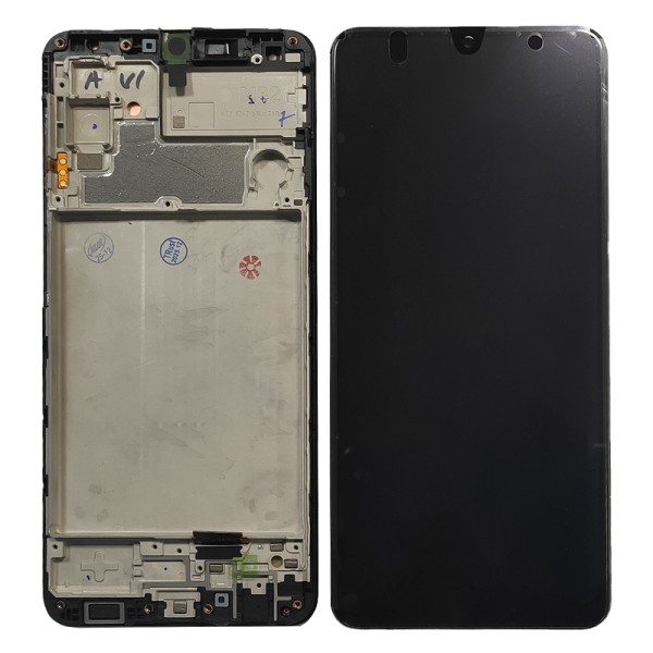 Samsung Galaxy M32 SM-M325 GH82-26193A дисплей (экран) и сенсор (тачскрин) Amoled на рамке