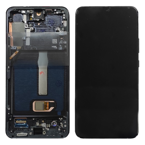 Samsung Galaxy S22 Plus 5G SM-S906 GH82-27500A дисплей (экран) и сенсор (тачскрин) Amoled на рамке Phantom Black