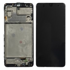Samsung Galaxy F22 SM-E225 GH82-26153A дисплей (экран) и сенсор (тачскрин) Amoled на рамке