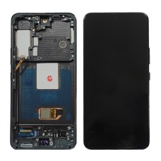 Samsung Galaxy S22 5G SM-S901 GH82-27520A дисплей (экран) и сенсор (тачскрин) Amoled на рамке Phantom Black