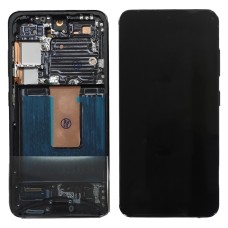 Samsung Galaxy S23 SM-S911 GH82-30480A дисплей (экран) и сенсор (тачскрин) Amoled на рамке Phantom Black