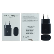 Мережевий зарядний пристрій EP-TA800 25W USB-C Black PD