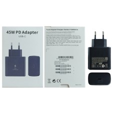 Мережевий зарядний пристрій EP-TA845 45W USB-C Black PD