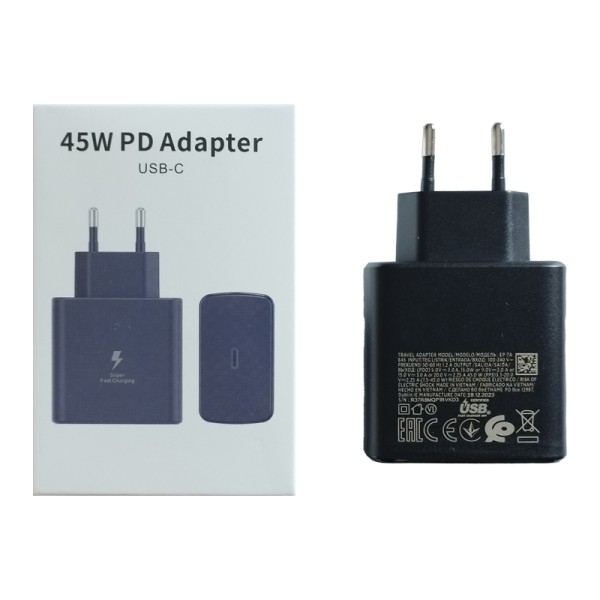 Сетевое зарядное устройство EP-TA845 45W USB-C Black PD