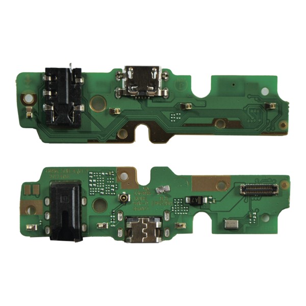 Tecno Spark 7 KF6n нижняя плата с разъёмом зарядки, наушников и микрофоном High Copy