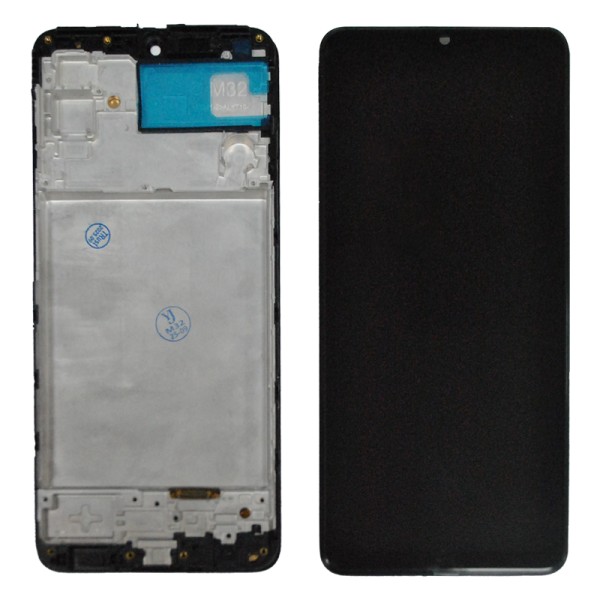 Samsung Galaxy M32 (SM-M325) дисплей (экран) и сенсор (тачскрин) OLED на рамке  Samsung Galaxy M32 (SM-M325) дисплей (экран) и сенсор (тачскрин) OLED на рамке