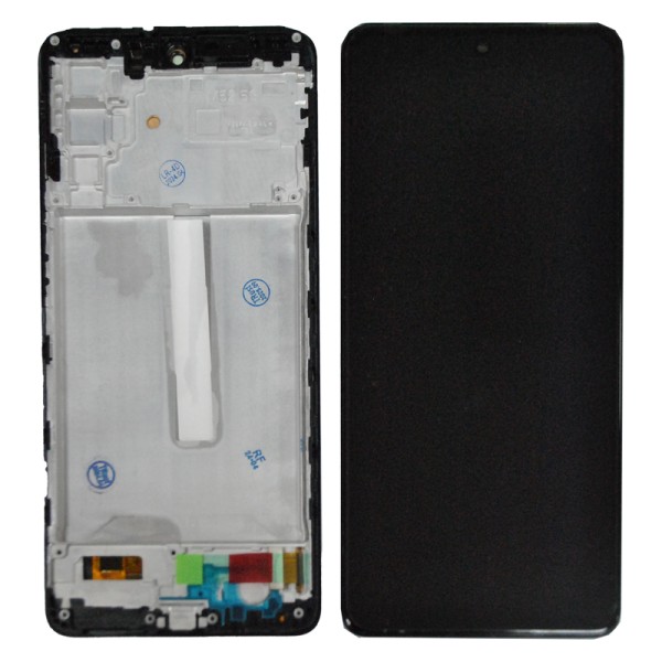 Samsung Galaxy M52 5G (SM-M526) дисплей (экран) и сенсор (тачскрин) OLED на рамке  Samsung Galaxy M52 5G (SM-M526) дисплей (экран) и сенсор (тачскрин) OLED на рамке