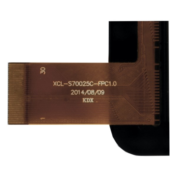 XCL-S70025C-FPC1.0, XCL-S70025B-FPC1.0 сенсор (тачскрін) чорний 