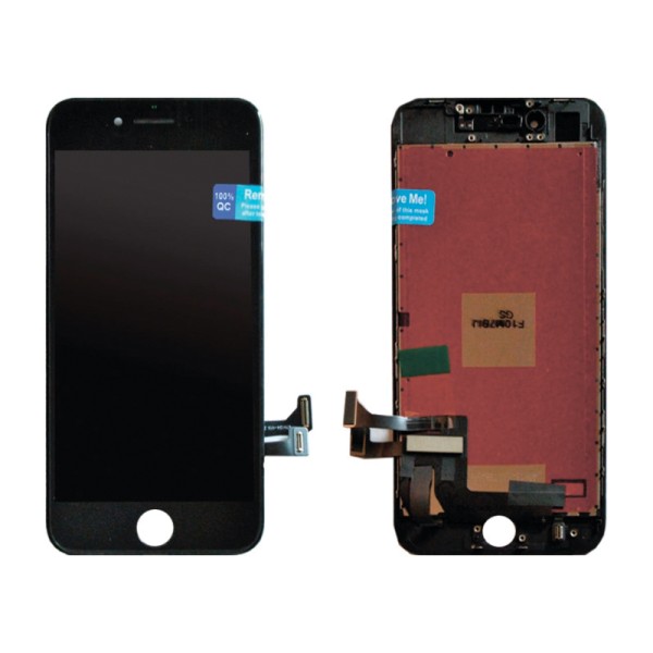 iPhone SE 2020 дисплей (екран) та сенсор (тачскрін) чорний Premium 