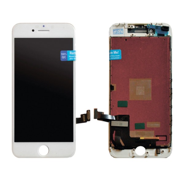 iPhone SE 2020 дисплей (екран) та сенсор (тачскрін) білий AAA 