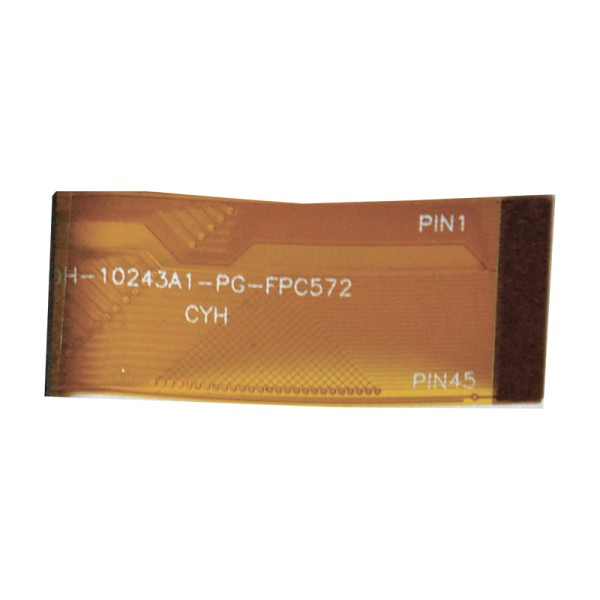 DH-10243A1-PG-FPC572 сенсор (тачскрін) чорний Без вырезов 