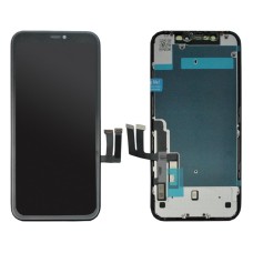 iPhone 11 дисплей (экран) и сенсор (тачскрин) черный Hard OLED GX 