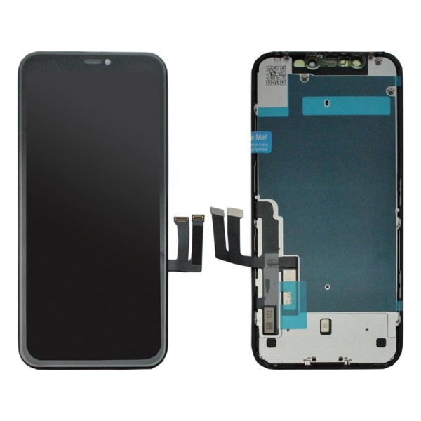 iPhone 11 дисплей (экран) и сенсор (тачскрин) черный Hard OLED GX 