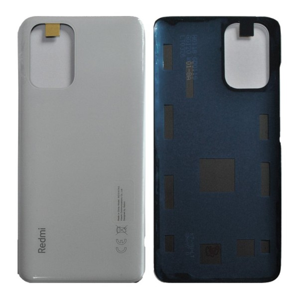 Xiaomi Redmi Note 10 (M2101K7AI, M2101K7AG) задняя крышка корпуса Pebble White 