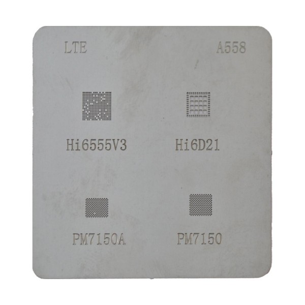 BGA LTE A558 трафарет для мікросхем