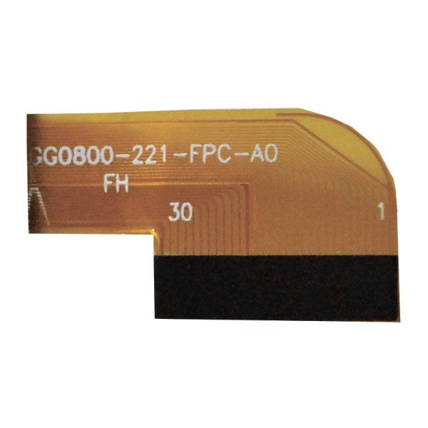XC-GG0800-221-FPC-A0 сенсор (тачскрин) черный 