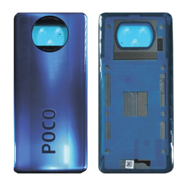 Xiaomi Poco X3 задняя крышка корпуса Cobalt Blue 