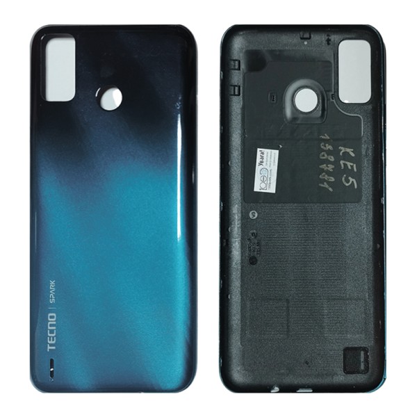 Tecno Spark 6 Go (KE5, KE5J) задняя крышка корпуса Dark Blue 