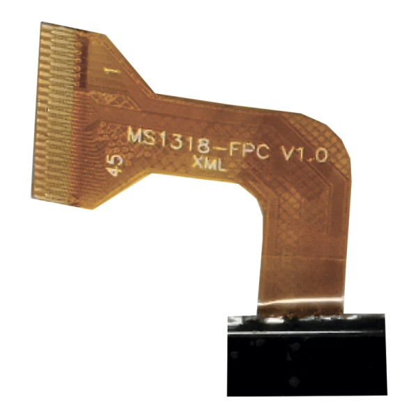 MS1318 FPC V1.0 сенсор (тачскрин) черный с 2.5D 