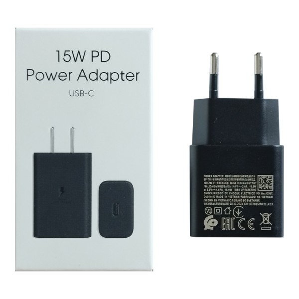 Сетевое зарядное устройство EP-T1510 15W USB-C Black PD