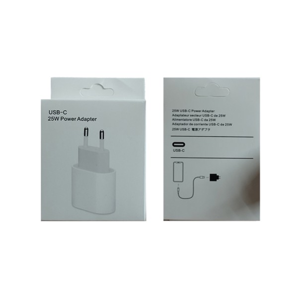 Сетевое зарядное устройство 25W USB-C White PD