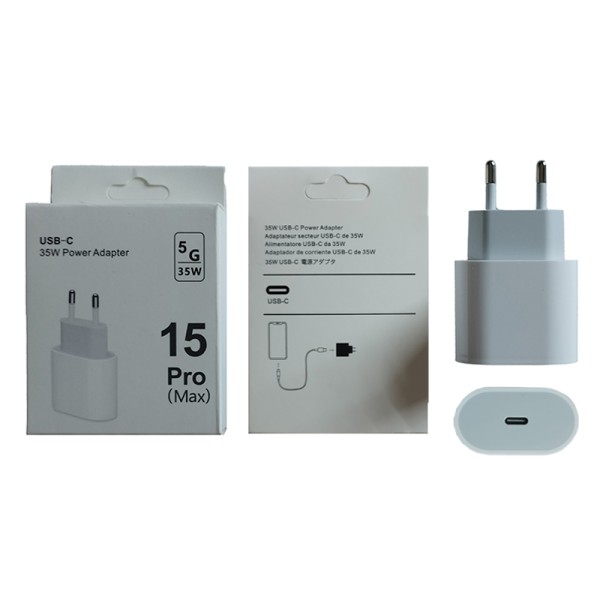 Сетевое зарядное устройство 35W USB-C White PD