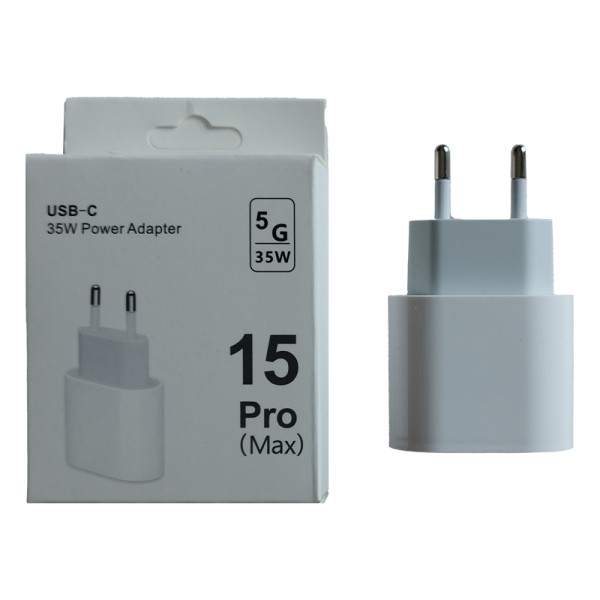 Сетевое зарядное устройство 35W USB-C White PD