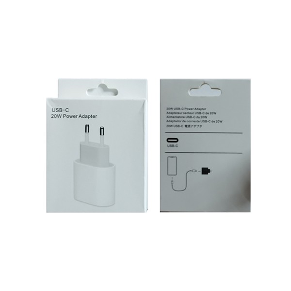 Сетевое зарядное устройство 20W USB-C White PD