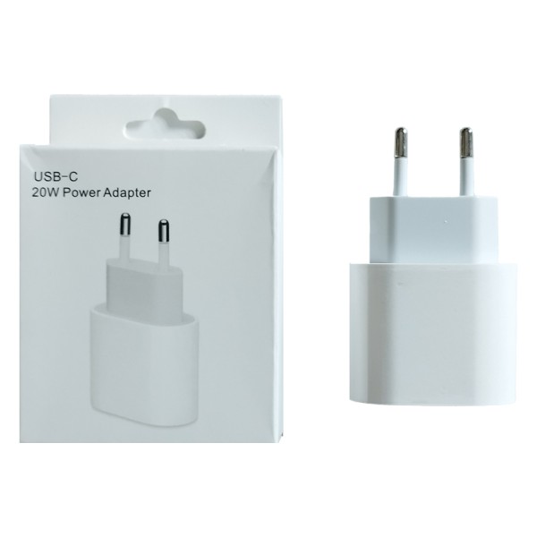 Сетевое зарядное устройство 20W USB-C White PD