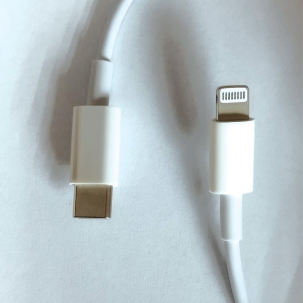 Кабель USB Type-C to Lightning PD White 6A