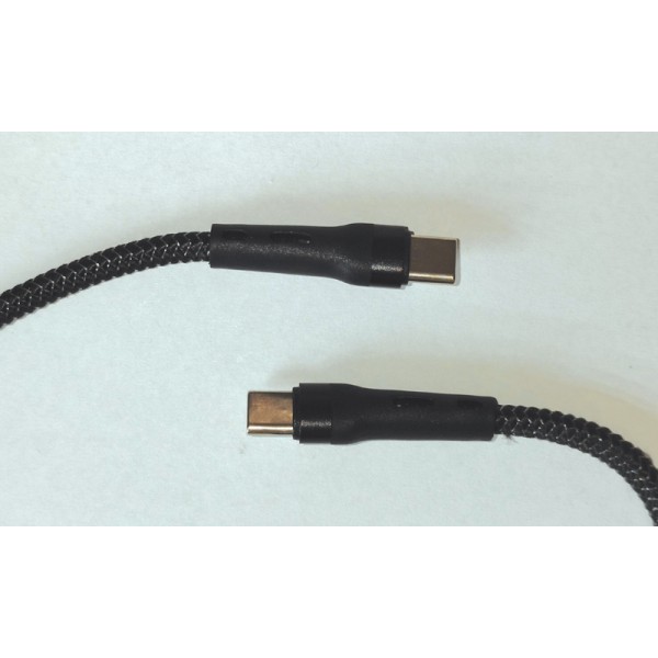 Кабель USB Type-C to Type-C PD Black 6A