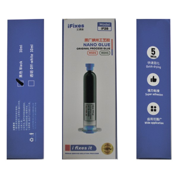iFixes iF28 клей для мобильной техники (30 ml) Black