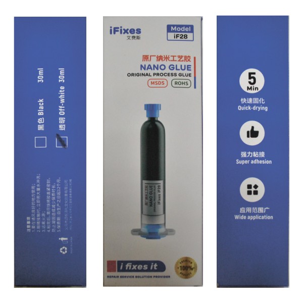iFixes iF28 клей для мобильной техники (30 ml) White