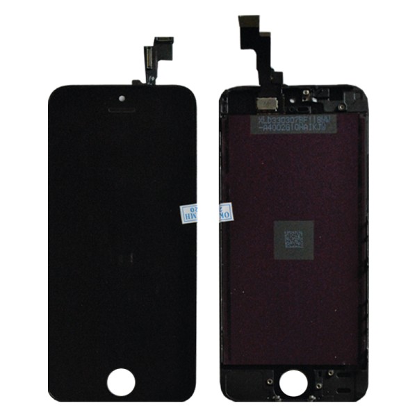 iPhone 5SE дисплей (экран) и сенсор (тачскрин) черный Original 