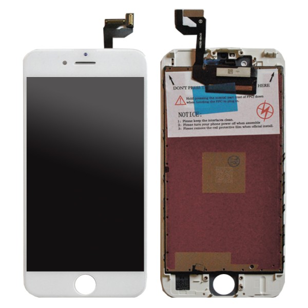 iPhone 6S дисплей (екран) та сенсор (тачскрін) білий AAA 