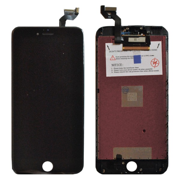 iPhone 6S Plus дисплей (екран) та сенсор (тачскрін) чорний AAA 