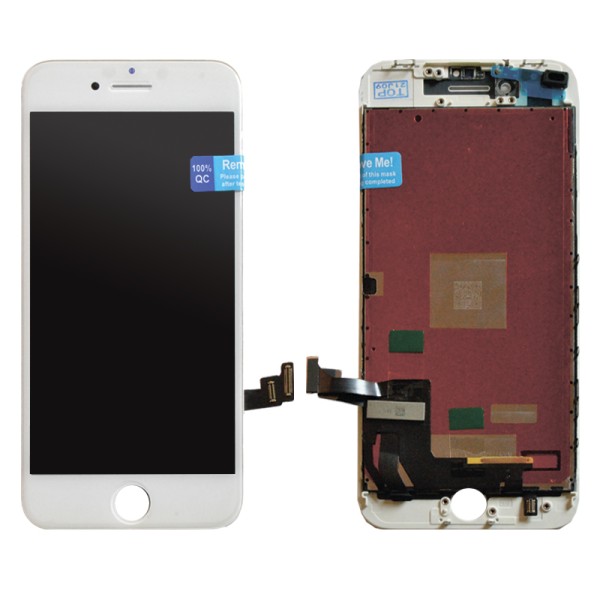 iPhone 8 дисплей (екран) та сенсор (тачскрін) білий AAA 