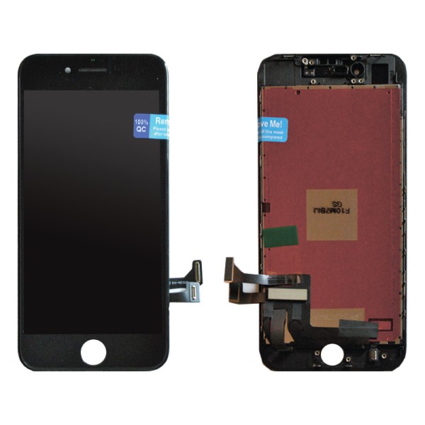 iPhone 8 дисплей (экран) и сенсор (тачскрин) черный Premium 