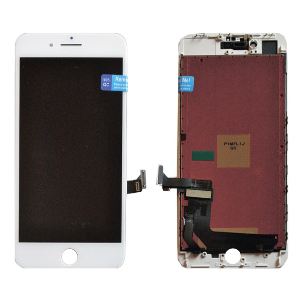iPhone 8 Plus дисплей (экран) и сенсор (тачскрин) белый Premium 