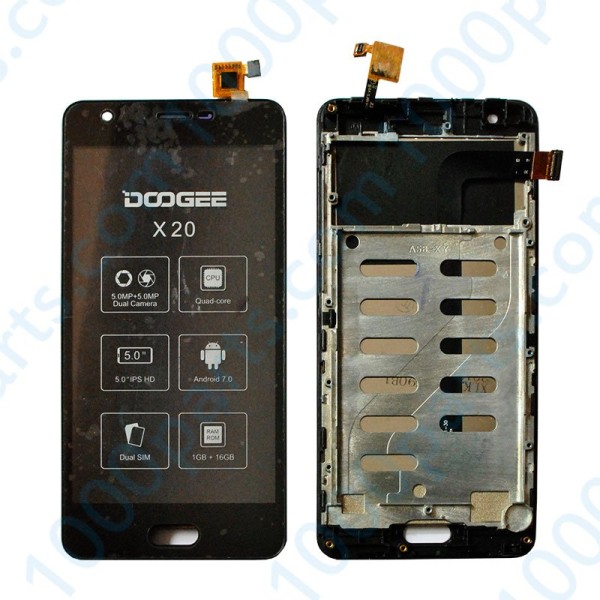 Doogee X20L дисплей (экран) и сенсор (тачскрин) 