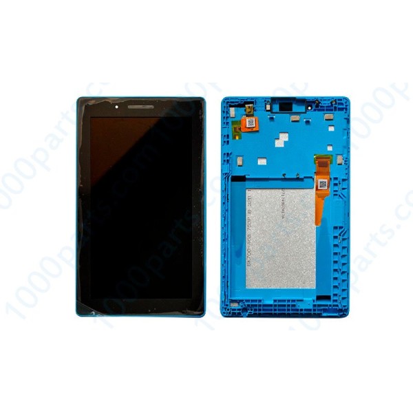 Lenovo Tab 3 Essential TB3-710I дисплей (екран) та сенсор (тачскрін) чорний на рамці