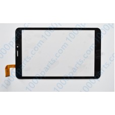 Pixus Touch 8 3G сенсор (тачскрін) чорний скло 